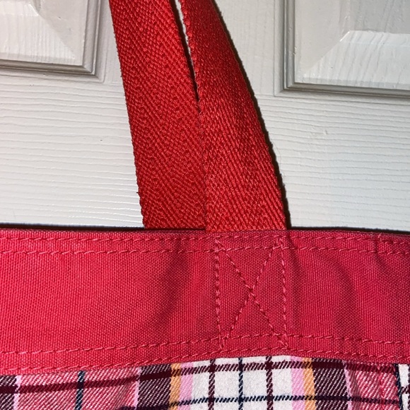 Aeropostale Plaid Lined Tote Bag - Picture 4 of 8